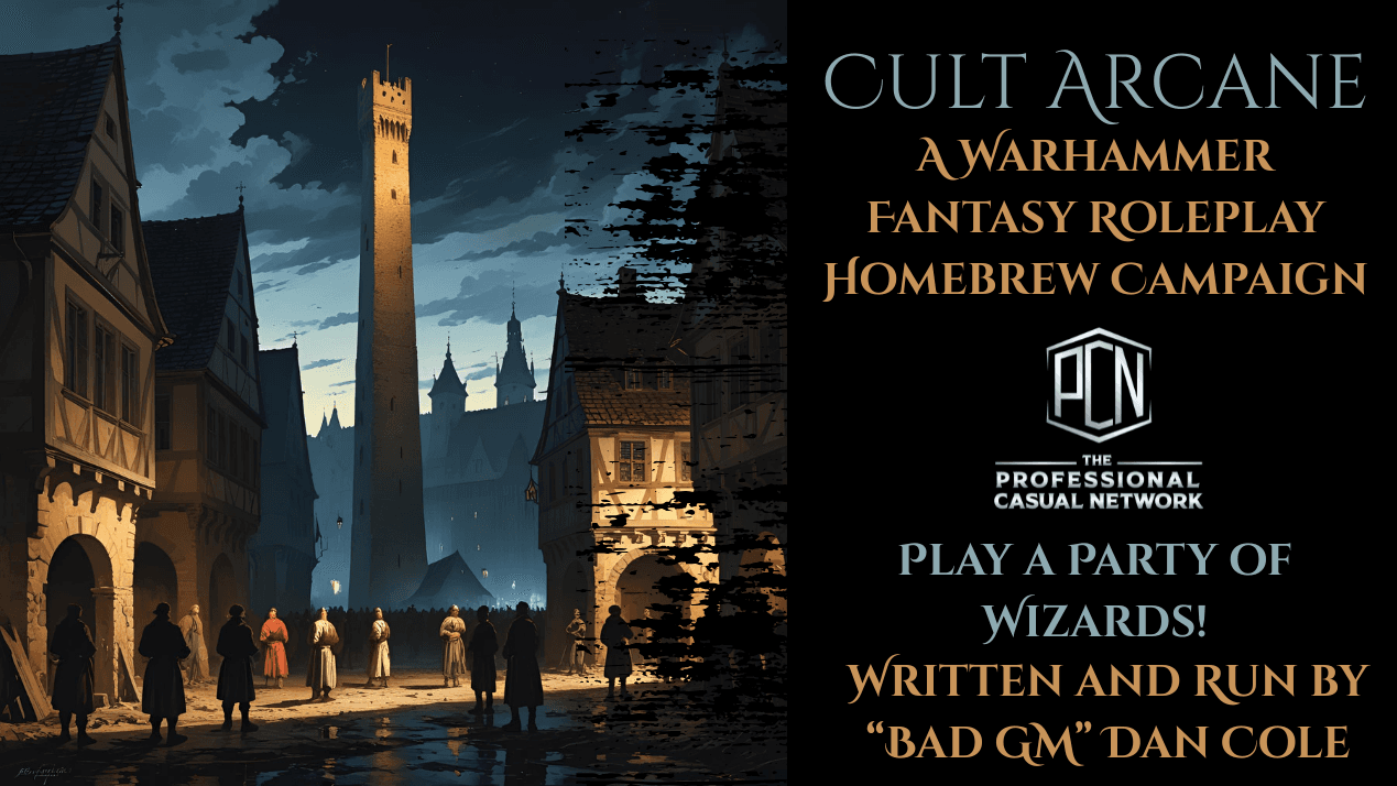 Cult Arcane- A Party of Wizards in WFRP 4th Edition
