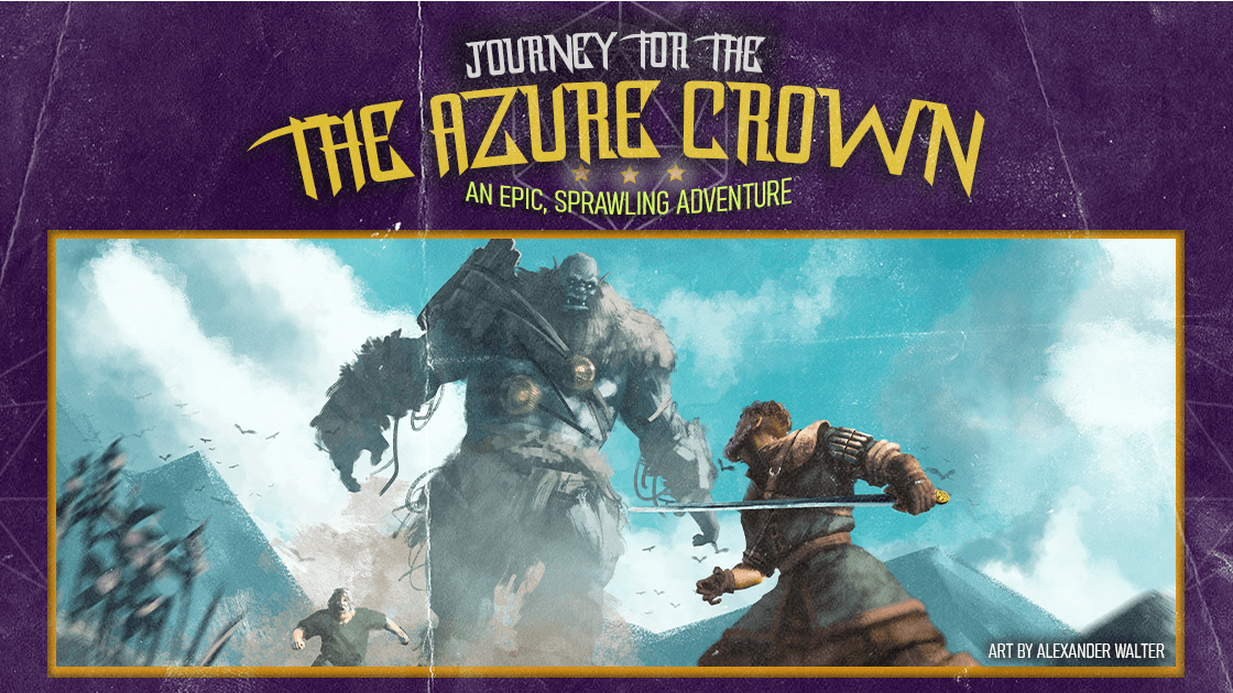 Journey for the Azure Crown: An Epic D&D Adventure