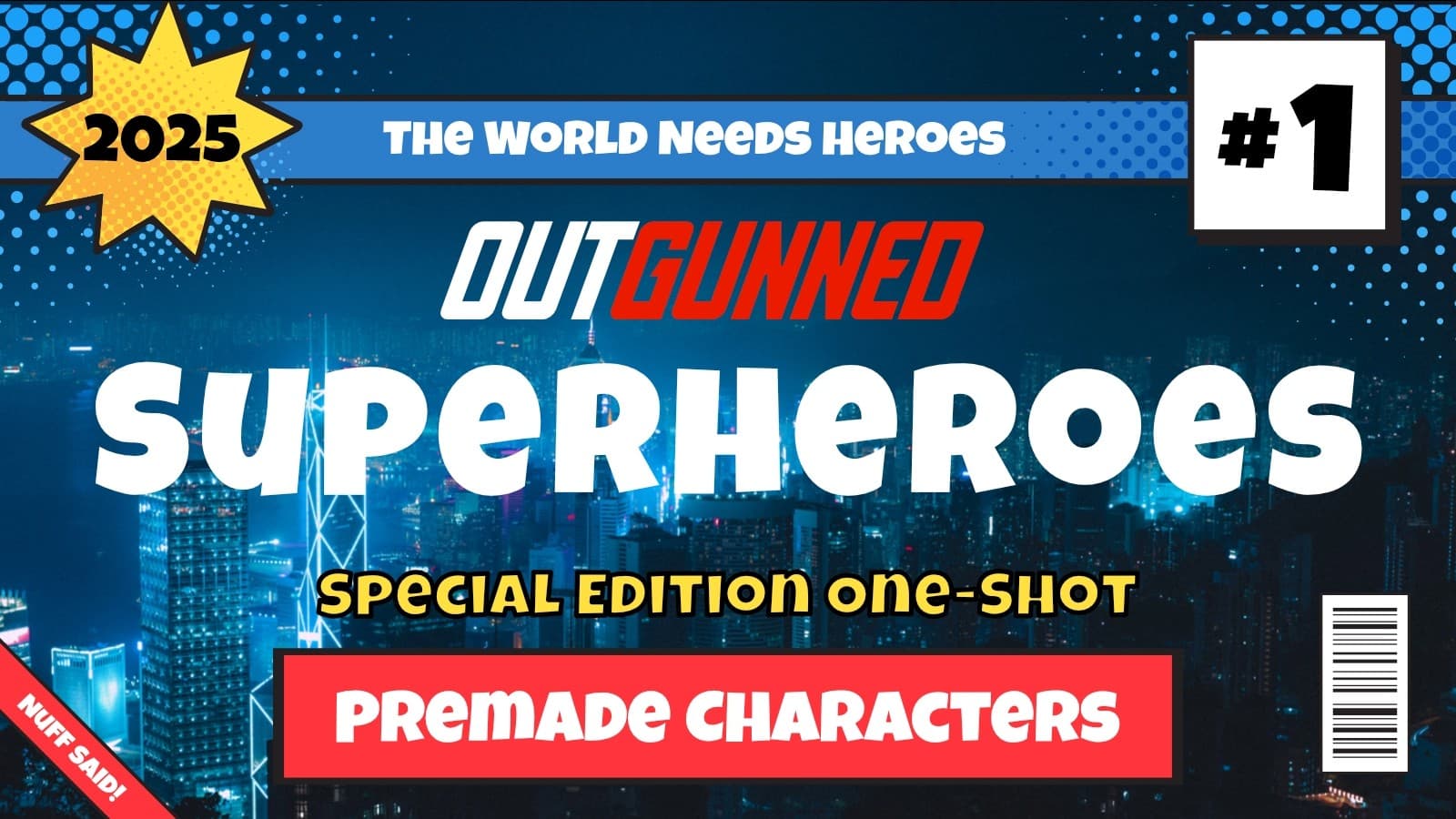 Outgunned - Fathers Day Superheroes [One-Shot]