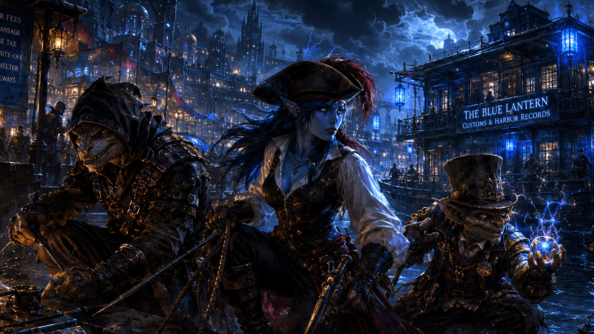 DnD 5.5e! PIRATES! Sandbox adventure in "EBERRON". (Level 8-20)