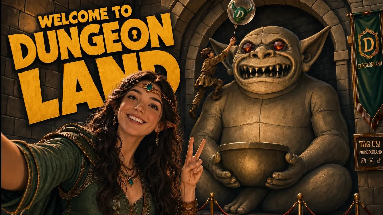 Where Screams Come True | a Dungeonland Halloween Adventure