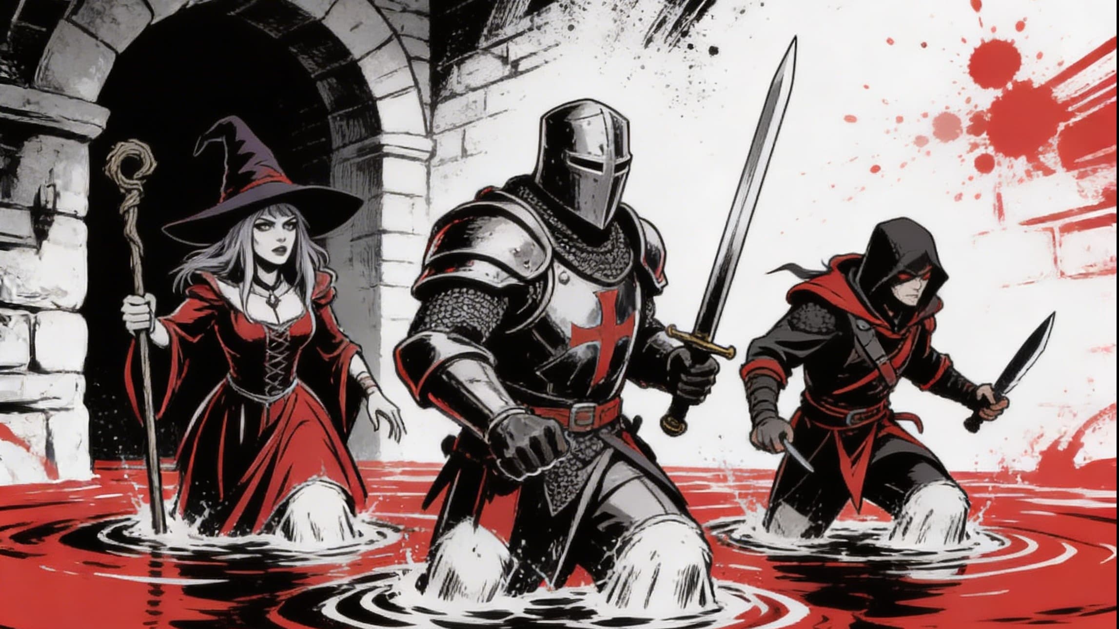 The Mythic North - survive a grim, medieval, ritual-magic world!