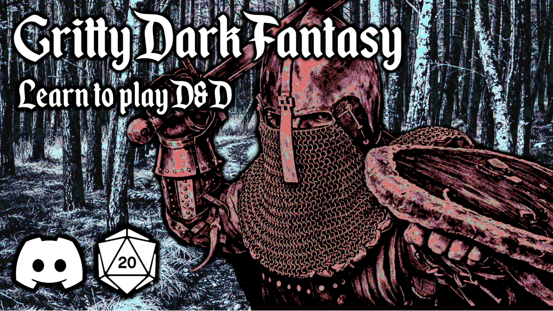 Beginner Friendly | Gritty Dark Fantasy Adventure | 6 Sessions