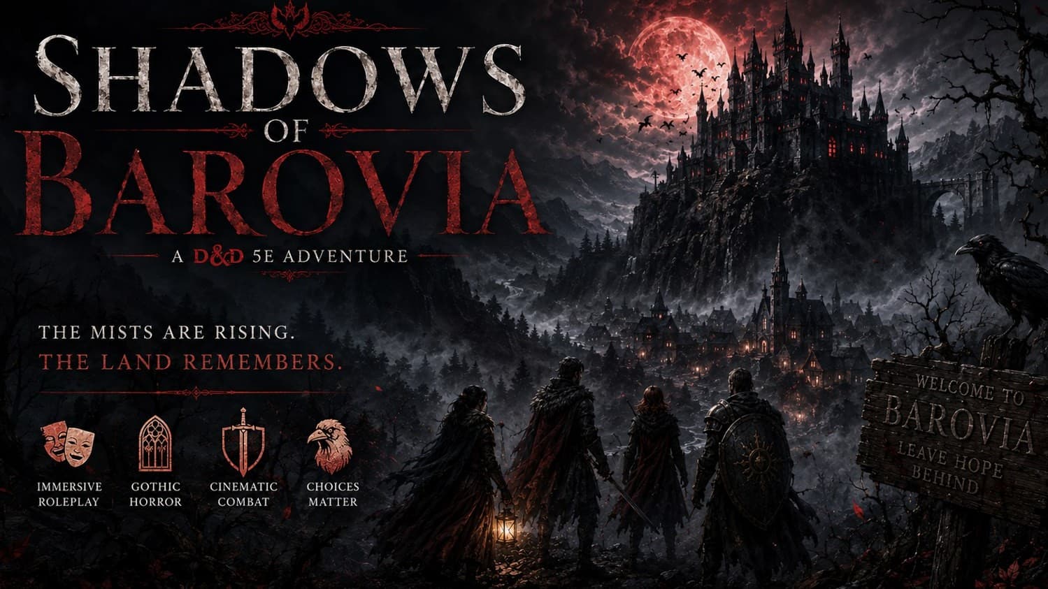 Shadows of Barovia | D&D 5E | Levels 3-10