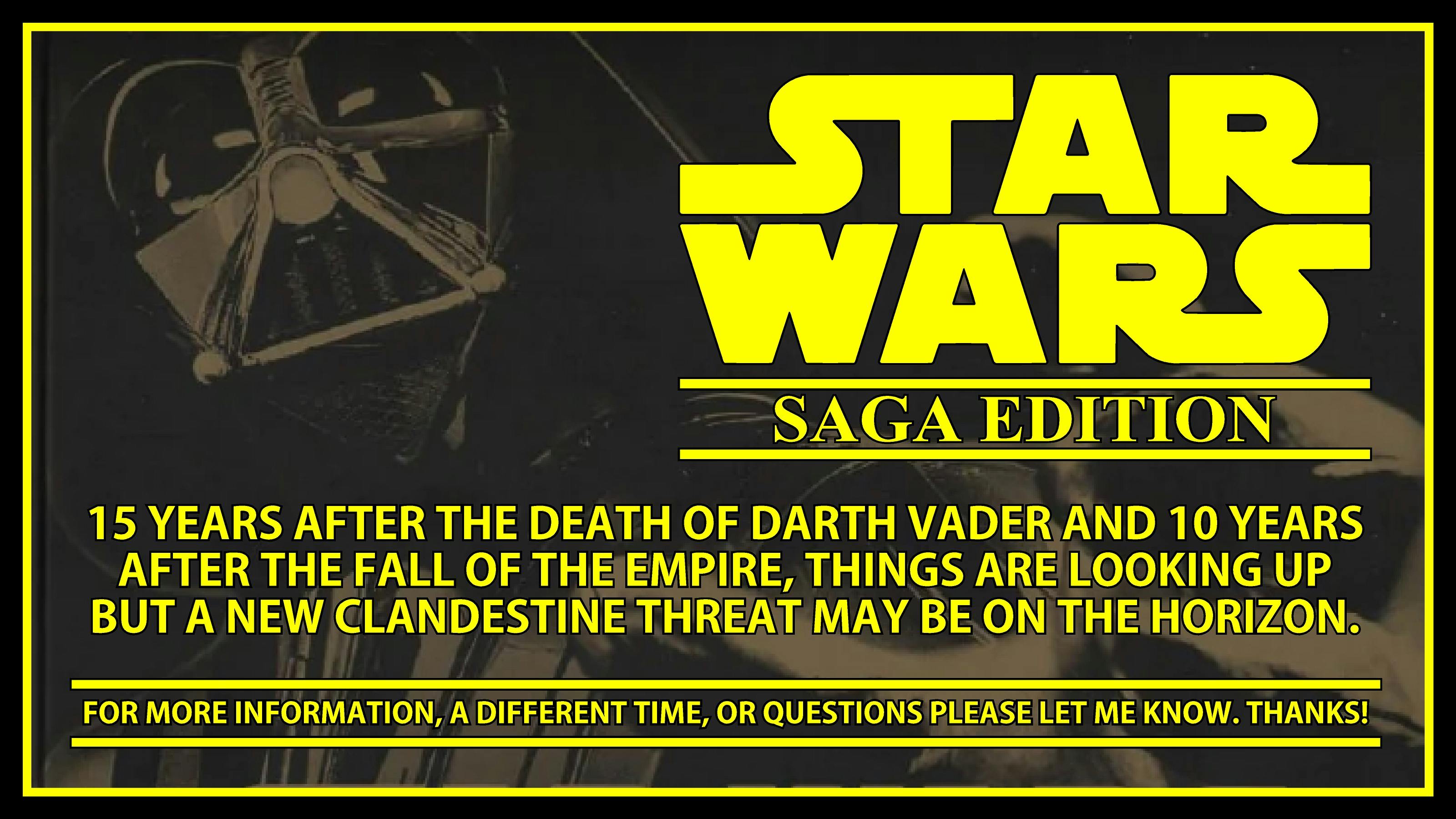 Star Wars: Saga Edition - Uncharted Territory