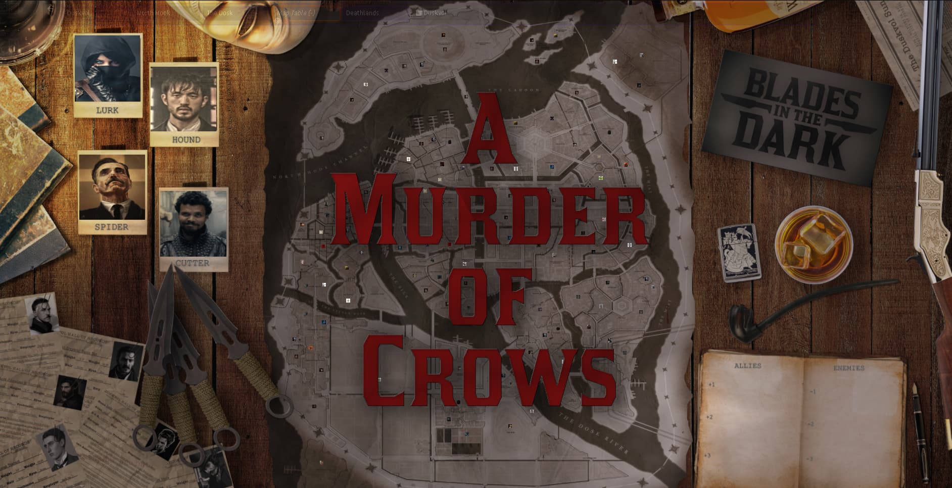 Play Blades in the Dark Online Blades in the Dark A Murder of Crows