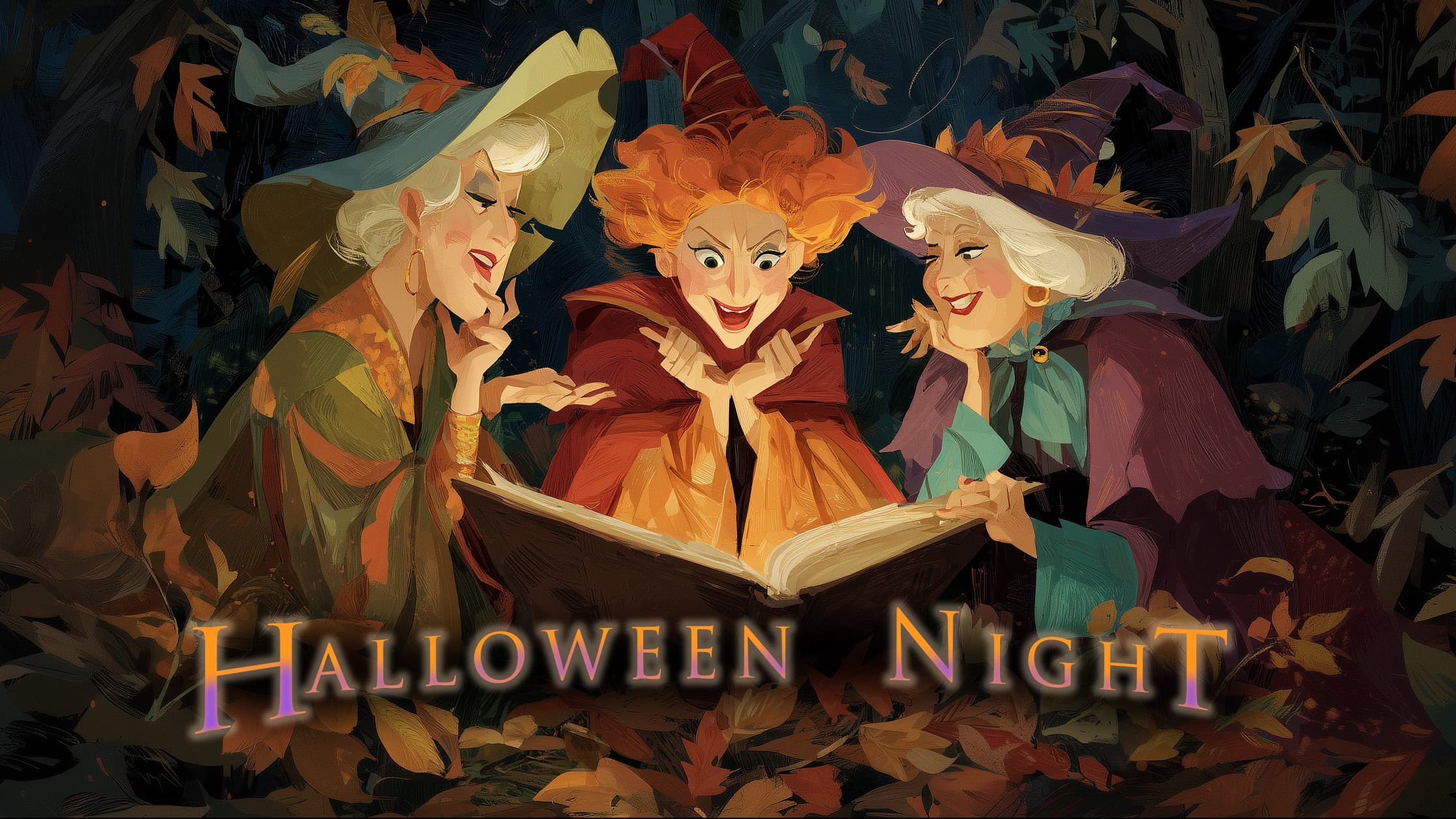 Halloween Night | 2-Shot | Witch | Coven | Hocus Pocus Inspired