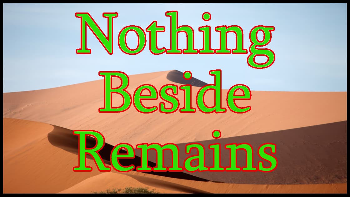 Nothing Beside Remains: A Curse of Strahd Sequel