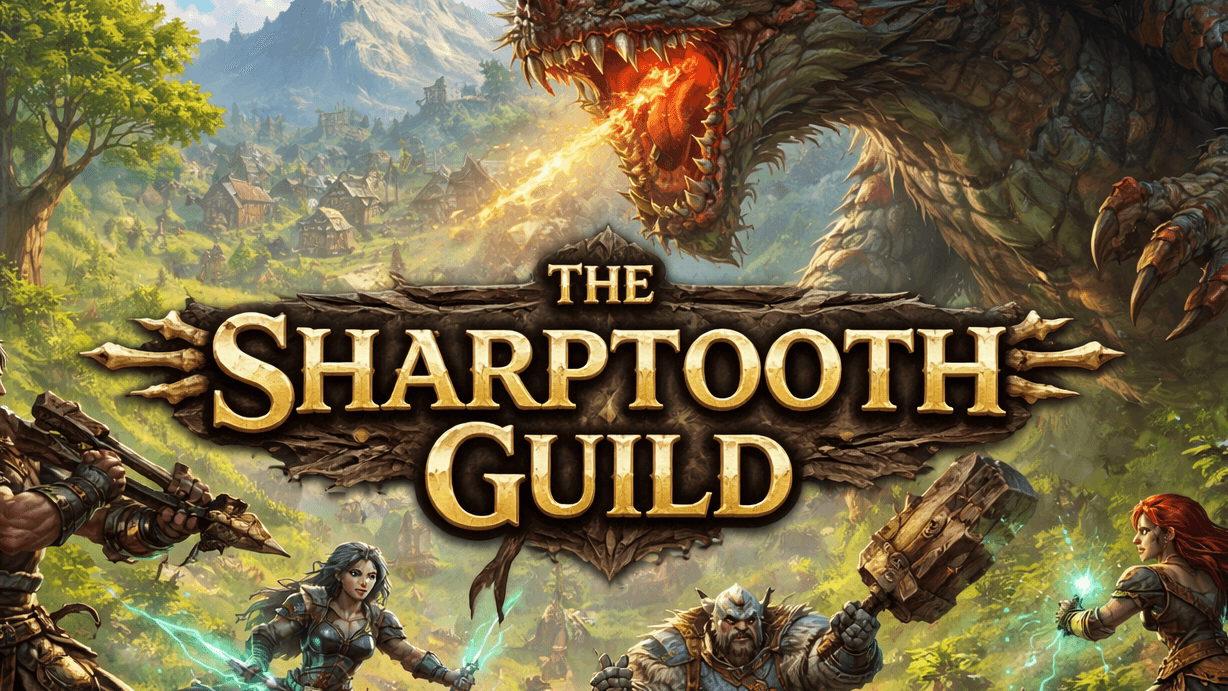 Heliana's Guide to Monster Hunting - The Sharptooth Guild