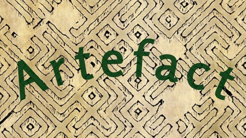 Artefact - The Treasure's Story, for Budding DMs