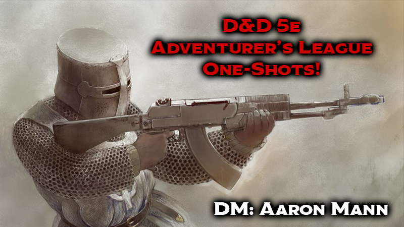 (Roll20 Con) Official D&D 5e Adventurer's League One-Shots!