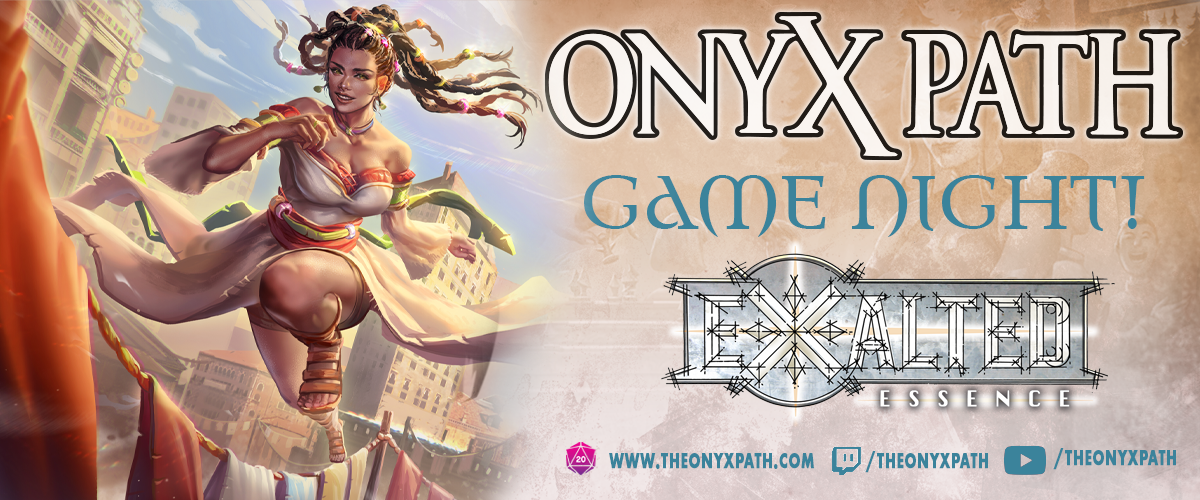 Game Night With Onyx Path Publishing