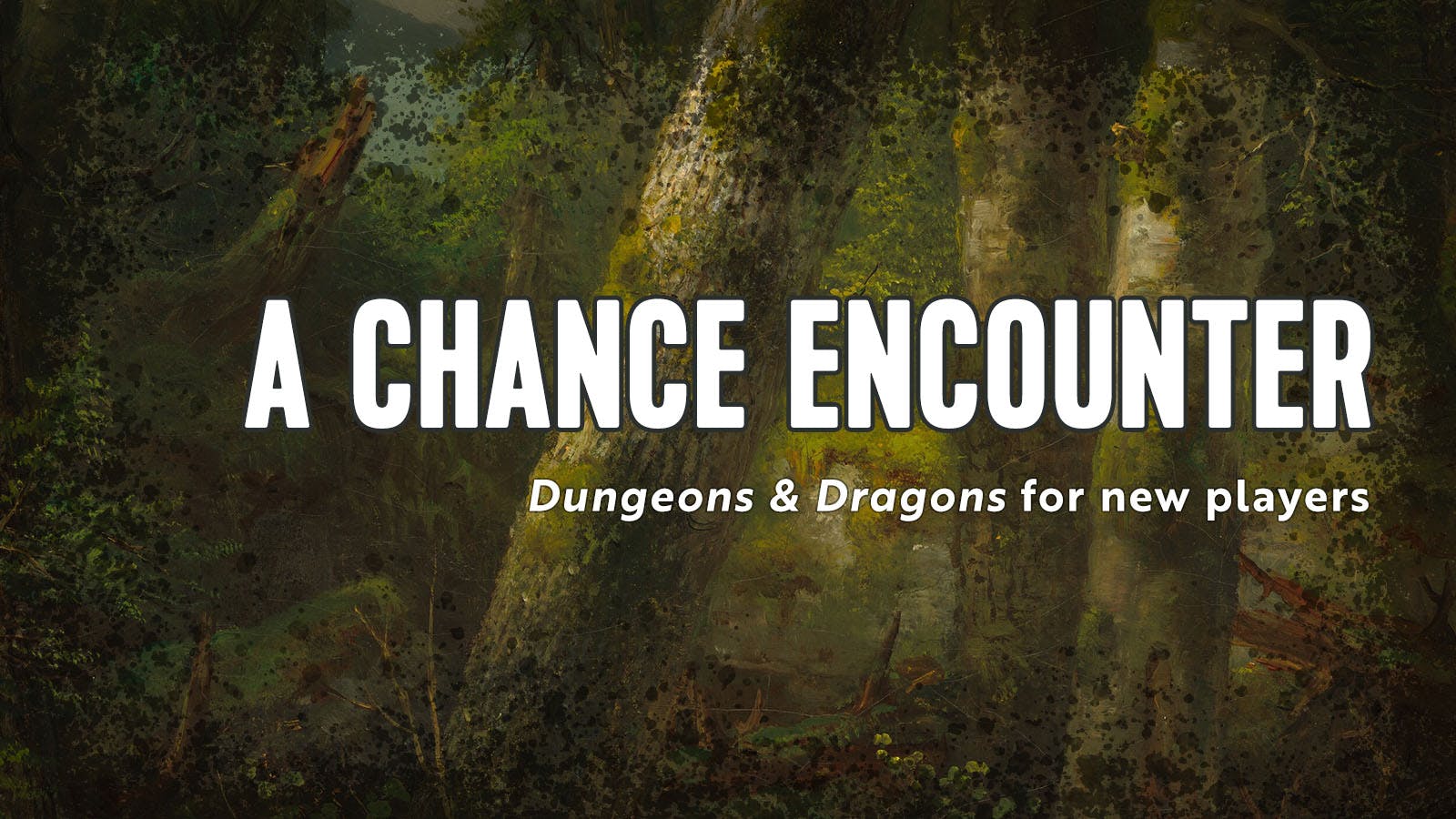 Dungeons & Dragons for Beginners | A Chance Encounter