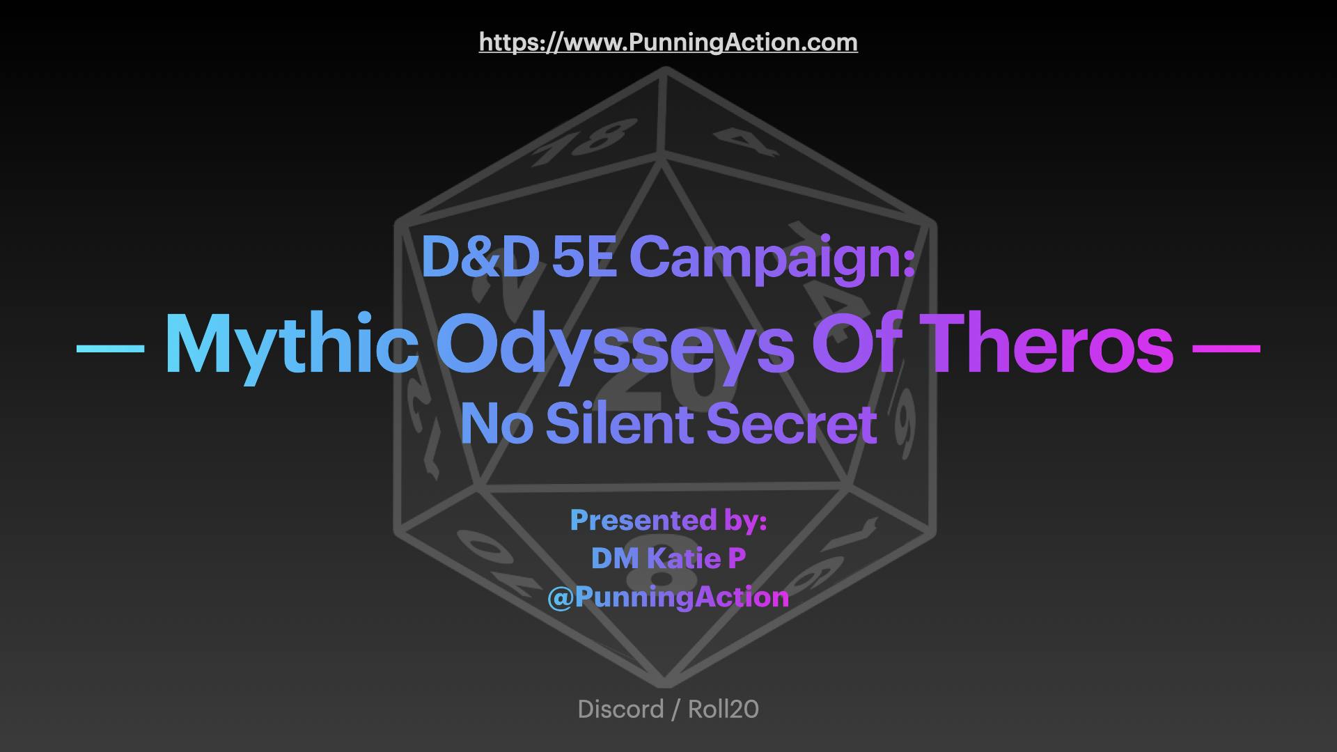 Mythic Odysseys of Theros: No Silent Secret