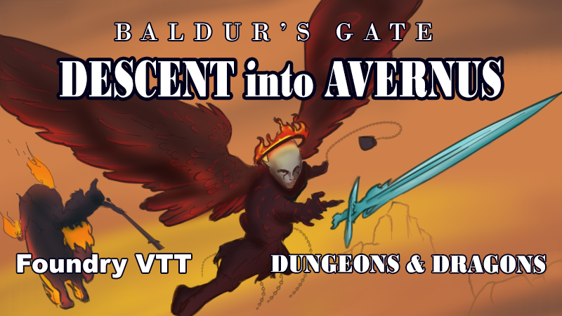 Baldur's Gate: Descent into Avrenus. An official D&D hardcover campaign!
