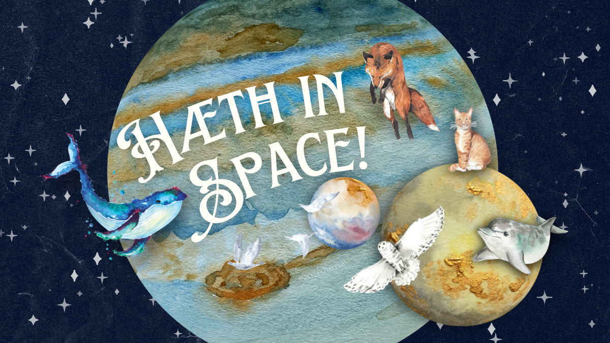 Hæth in Space! A pastoral sci-fi Wanderhome One-shot | All Welcome 🏳️‍🌈