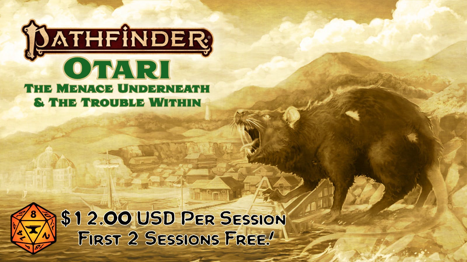 Otari, The Menace Underneath & The Trouble Within [First 2 Sessions free!]