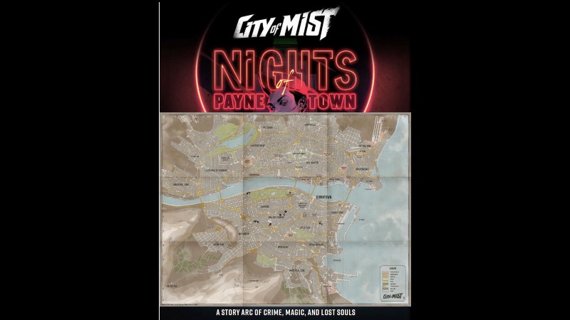Play City of Mist Online  Nights of Payne Town: Season 1 - The Personal  Vein