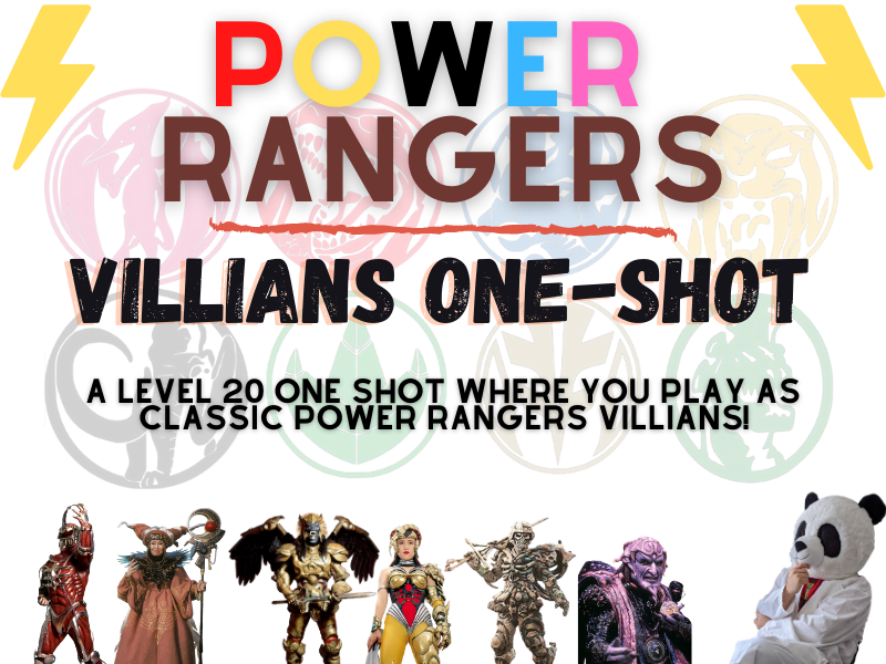 Power Rangers Villains One-Shot