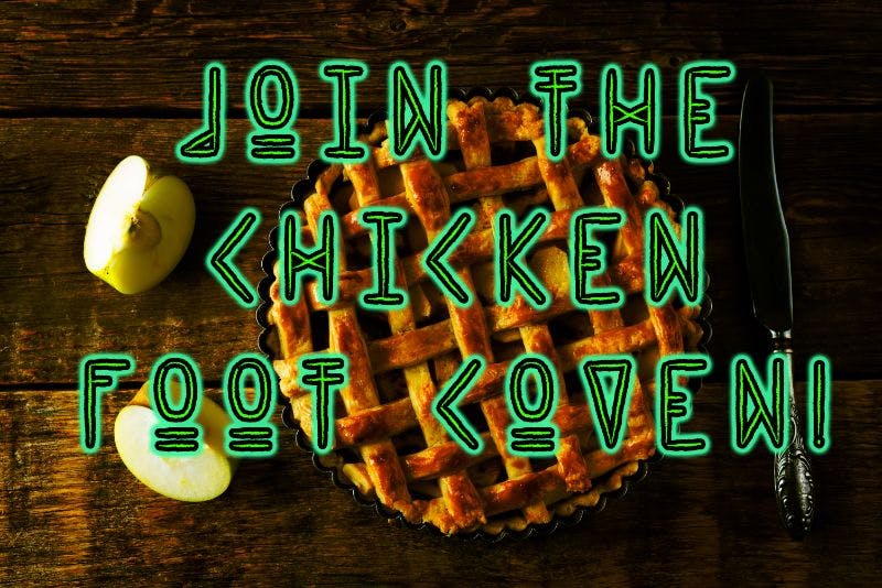 Do you have what it takes to join the Chicken Foot Coven?!