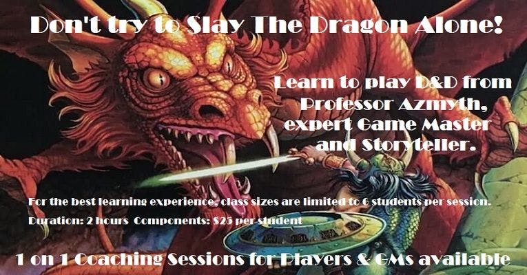 Learn to Play D&D with Professor Azmyth