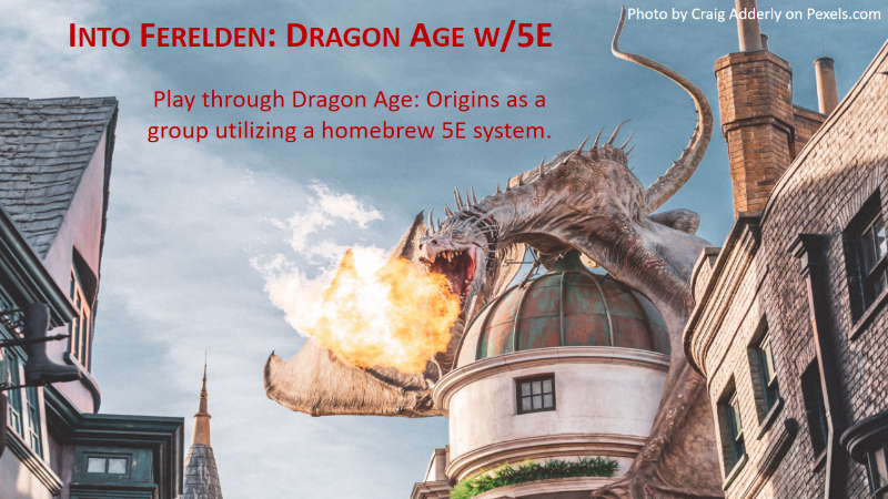 Dragon Age: Origins (5E Modification)